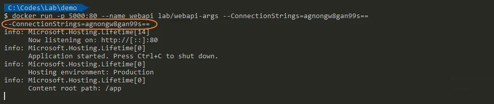 傳入的 Argument 確實的被程式取得