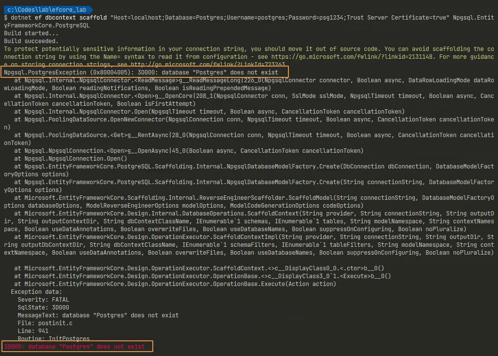 資料庫名稱大小寫不同，回應資料庫不存在