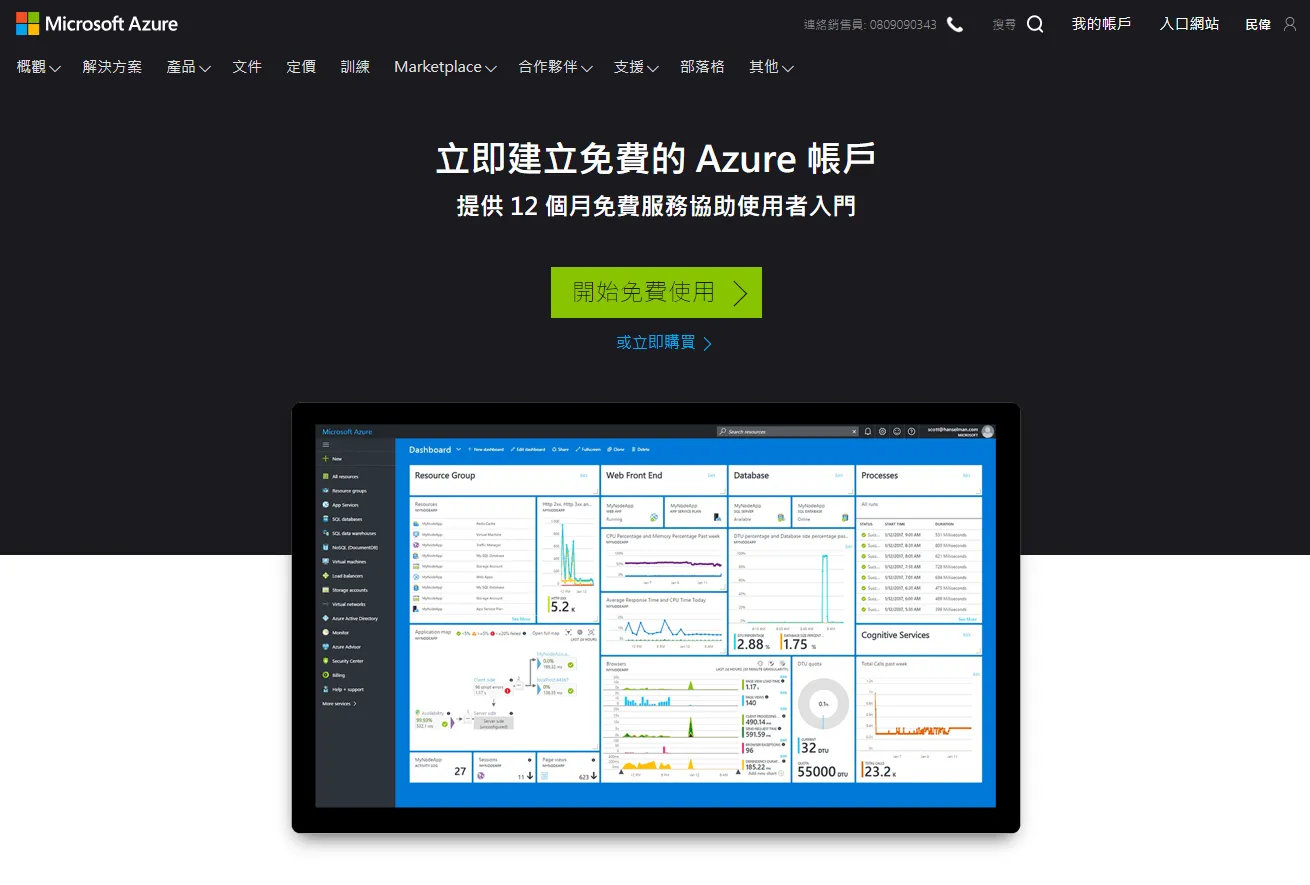 Azure on 2018