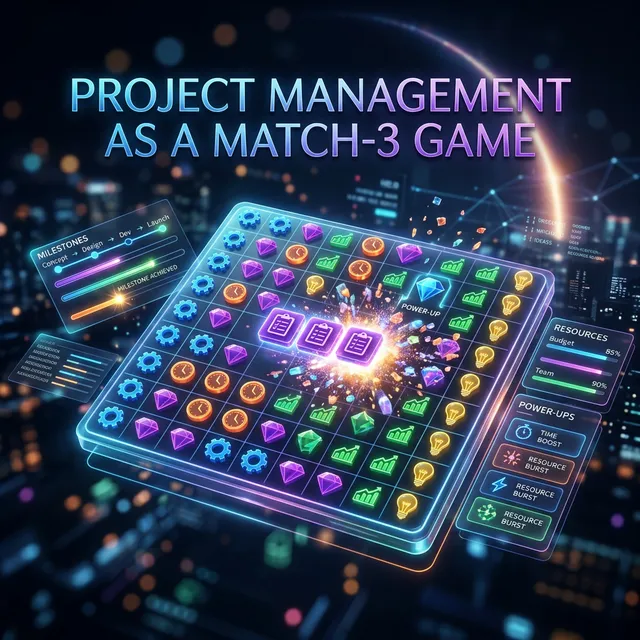 專案管理就像消除遊戲？圖解如何排定任務優先權與突破專案瓶頸