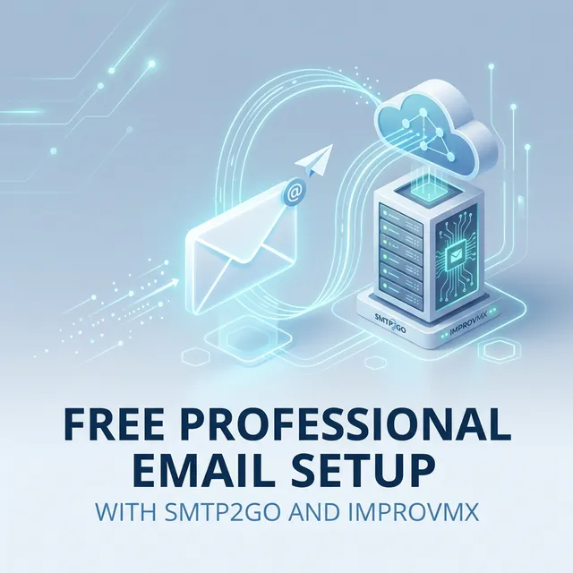 Side Project 必備：使用 SMTP2GO 與 ImprovMX 打造 0 元專業企業信箱寄送與轉發