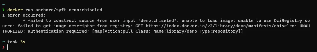 使用 syft container 掃描 Host 的 Imge